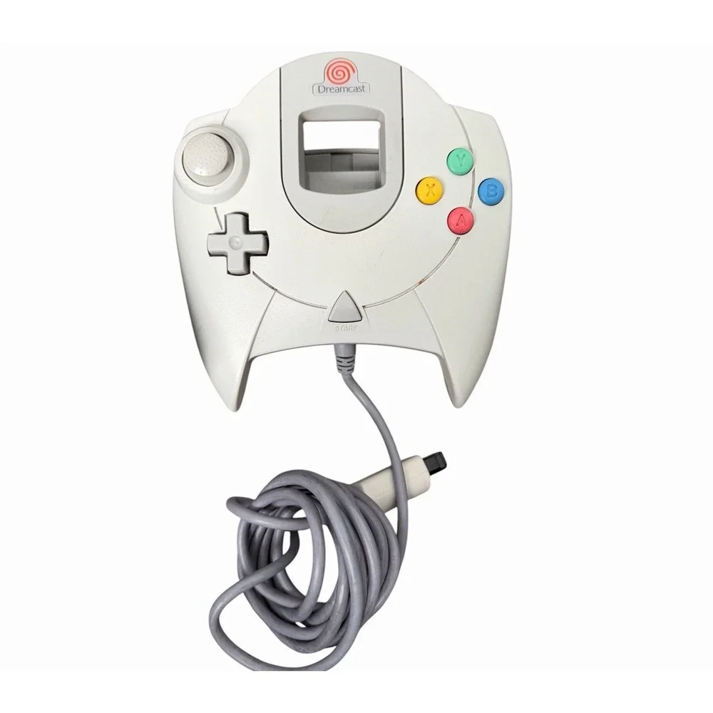 Sega Dreamcast Gray Controller & Original Box